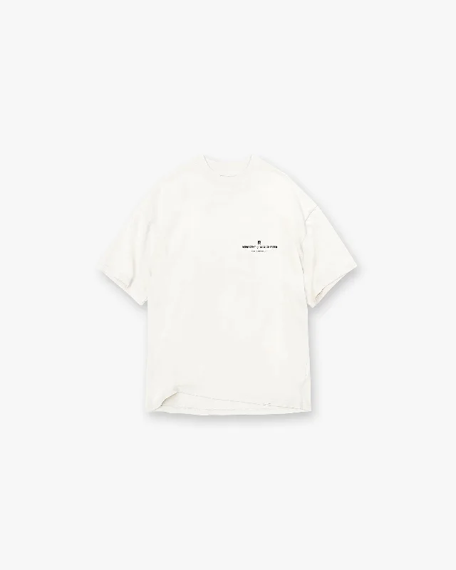 Manchester Store T-Shirt - Flat White