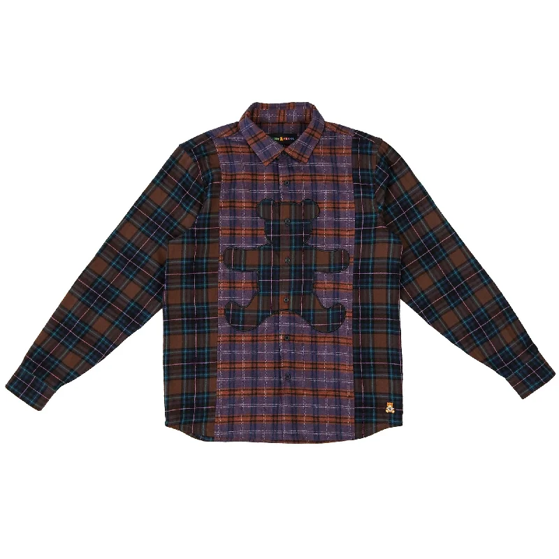 Plaid Bear Block Shirt