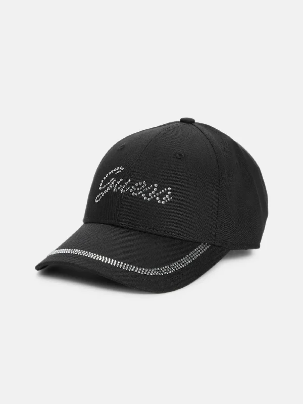 Rhinestone Logo Baseball Hat