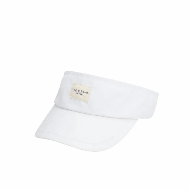 Women's Addison Visor In White