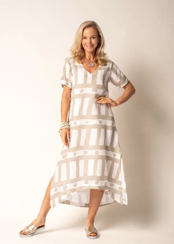 Posie Dress in Latte