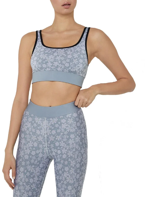 Womens Scoop Neck Yoga Athletic Bra