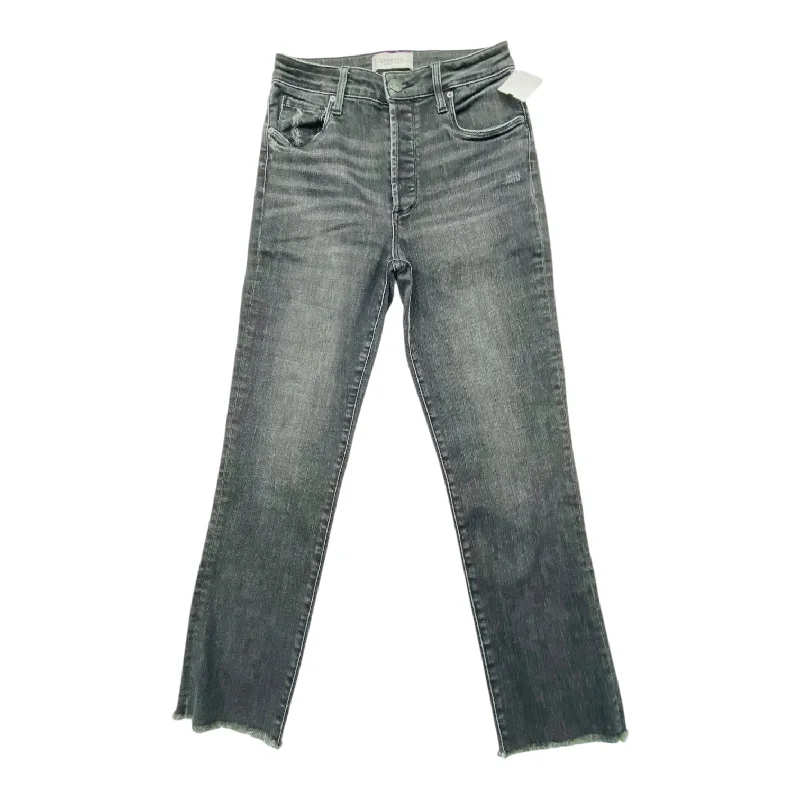 Jeans Straight By Evereve In Grey, Size: 4