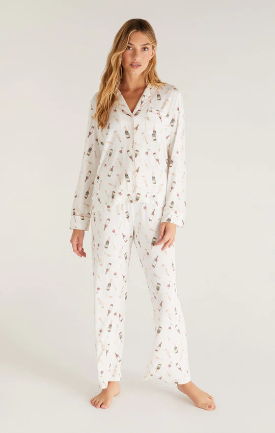 Softest Wine PJ Set