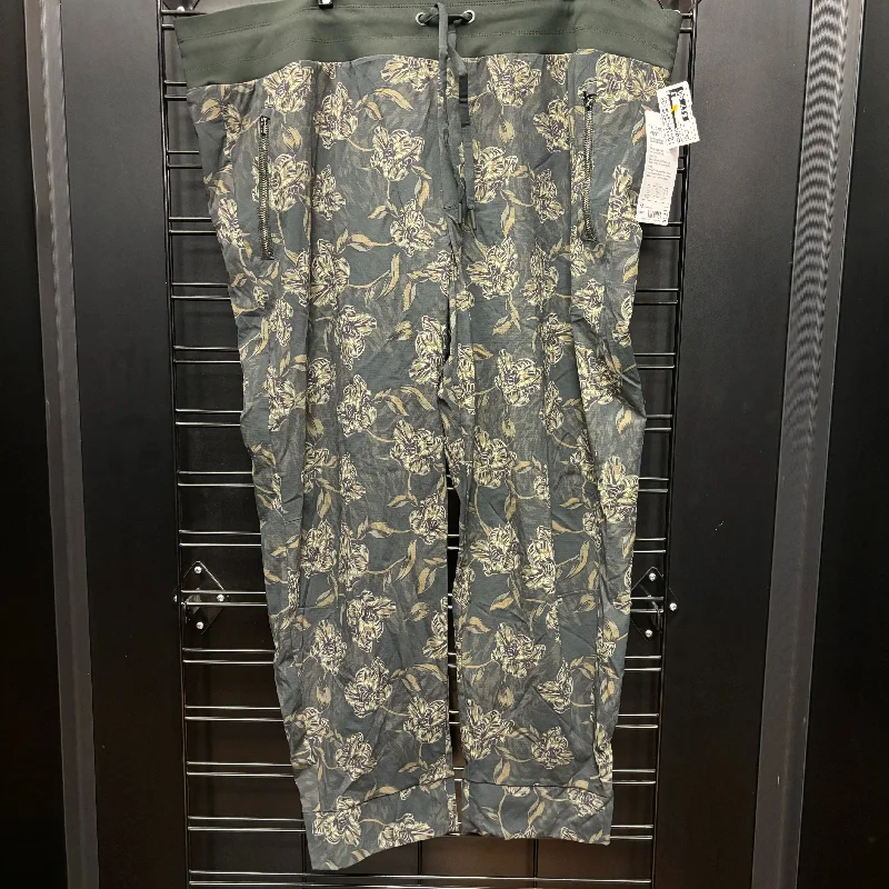 Athletic Pants By Athleta In Floral Print, Size: 24