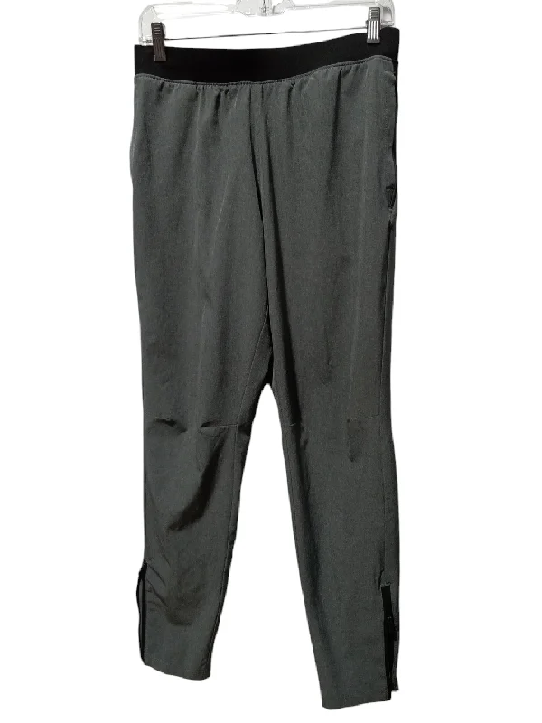 Athletic Pants By Clothes Mentor In Black & Grey, Size: S