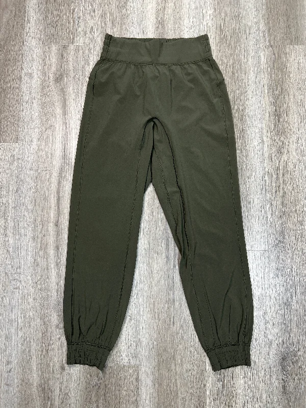 Athletic Pants By Lululemon In Green, Size: 4