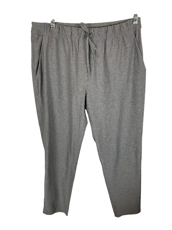 Athletic Pants By Lululemon In Grey