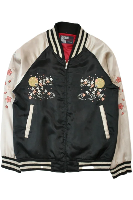 Japanese Traditional - Satin Bomber Jacket