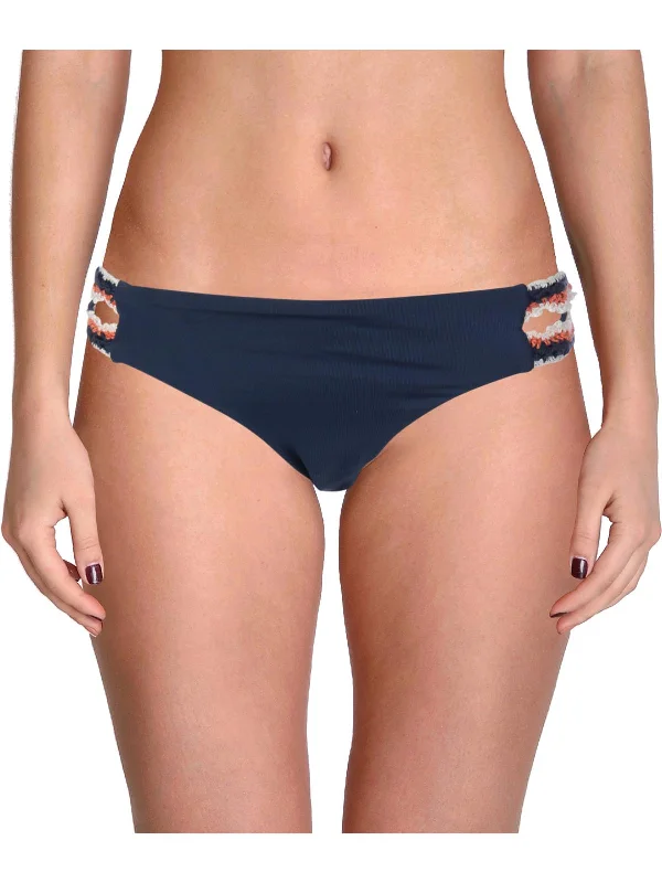 Medina Womens Low Rise Hipster Bikini Swim Bottom