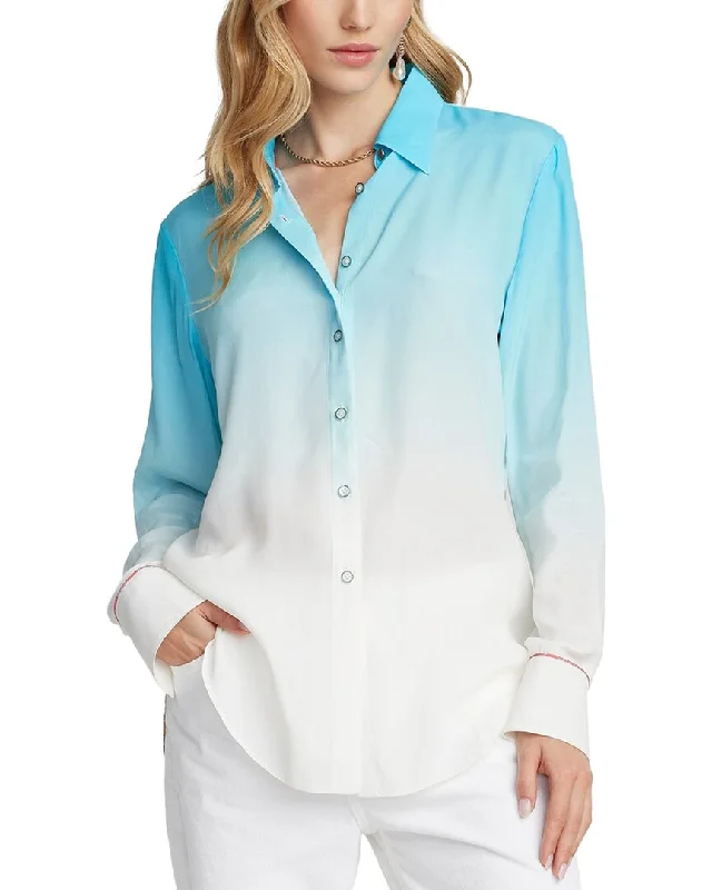 Robert Graham Gabriela Silk-Blend Shirt