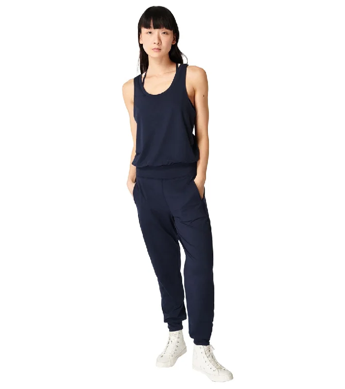 Sweaty Betty Gary Jumpsuit Navy Blue