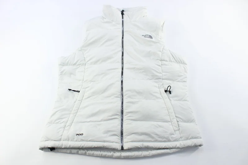 Women's The North Face Embroidered Logo Zip Up Vest